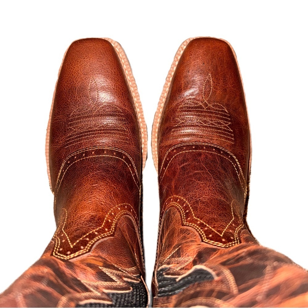 Ariat 12 VentTEK Heritage Roughstock Cowboy Western Boots Model 10019980 NWOT - Picture 3 of 5